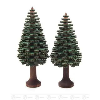 Kunstbaum Bäume Nadelbäume grün Höhe ca 14 cm NEU, Dregeno Erzgebirge, Höhe 14 cm bunt