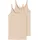 2P 95-5 Organic Tank Top Beige M