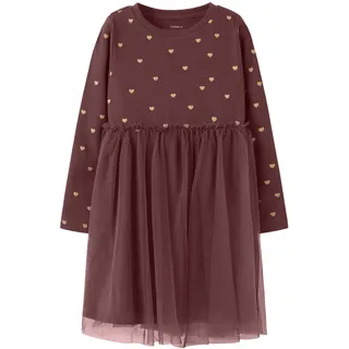 NAME IT Mädchen Nmfnadja Ls Dress Noos - 116