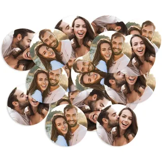 Herz & Heim® Foto-Konfetti mit Ihren eigenen Fotos 440 Stück