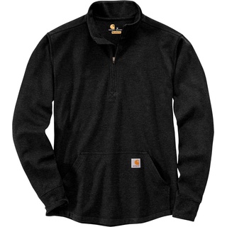 Carhartt Half Zip Thermal Langarmshirt, schwarz, Größe L