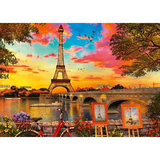 Ravensburger Erwachsenenpuzzle 1000 Teile - Paris und die Seine