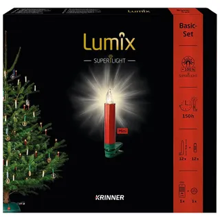 Krinner Baumkerzen LED 10 m Rot