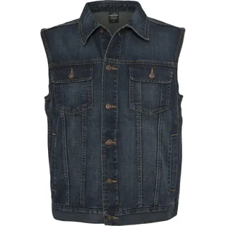 URBAN CLASSICS Denim Vest Blau M