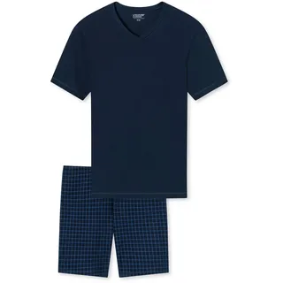 SCHIESSER Shorty Uncover Nightwear Blau 50