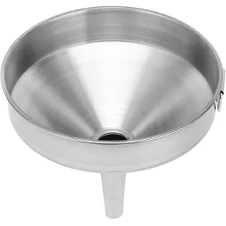 Tissting 5,9 Zoll Edelstahl Trichter, Verdickter KüChentrichter Trichter mit Ohrgriff Zum UmfüLlen Von FlüSsigkeiten, Marmelade (15cm)