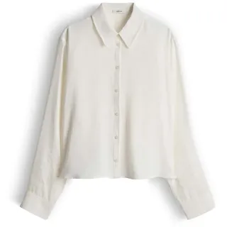 Opus Flowy Bluse Weiß 42