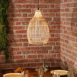 esotec Kairo 1-flg. Ø29 cm Polyrattan/Braun