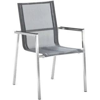 Niehoff Urban Gartenstuhl 56 x 65 x 88 cm grau