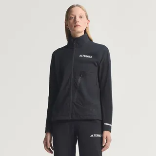adidas Terrex Damen Xperior Cross Country Softshell Jacke (Größe M, schwarz)