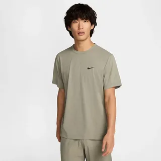 Nike Dri-FIT UV Hyverse kurzarm Fitnessshirt Herren 320 light army/black M