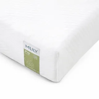 MLILY PRO Matratze 140x200 H2 & H3 | 7 Zonen Kaltschaummatratze 140x200cm mit Viscoschaum | Rollmatratze 2 in 1 | Wendbare Memory-Schaum-Matratze 22cm Höhe | Öko-Tex Zertifiziert