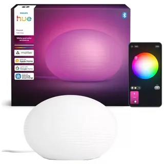 Philips - dimmbare RGB-LED-Tischlampe Hue FLOURISH WACA 1xE27/8,1W/230V - Weiß