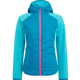 Mc Kinley McKINLEY Damen Jacke Hadewin HYB W, BLUE PETROL/BLUE AQU, 36