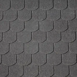 Easy Dachschindeln 80 x 33,6 cm Schwarz