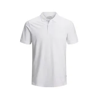 JACK & JONES BASIC POLO weiß XL