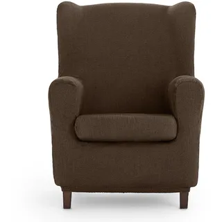 Eysa Ulises elastisch Sofa überwurf ohrensessel, Polyester-Baumwolle, 07-braun, 37 x 5 x 29 cm, 1 Einheiten