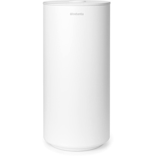 Brabantia - Mindset Toilettenrollenspender - Für 2 Ersatzrollen - Für alle Gängigen Rollengrößen - Smart Lift System - Korrosionsbeständig - Badezimmerzubehör - Fresh White - 30 x 15,1 x 13.7 cm