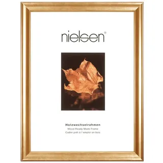 Nielsen Bilderrahmen Derby, Gold, Holz, rechteckig, 20x30 cm, Bilderrahmen, Bilderrahmen