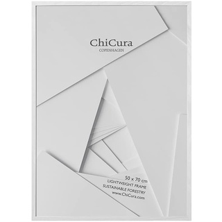 ChiCura White Hardwood Picture Frames, Weiß, 50x70cm