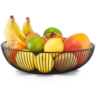 Zeller Obstschale Schwarz 28 cm