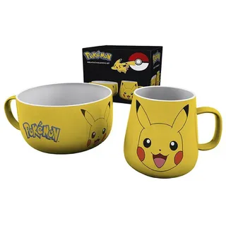 ABYstyle POKEMON Breakfast Set Mug + Bowl Pikachu