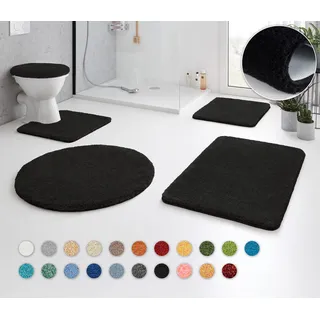 KLEINE WOLKE Relax WC-Deckelbezug 47 x 50 cm schwarz