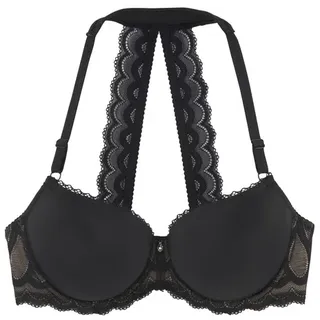 LASCANA Neckholder-BH Damen schwarz Gr.75D