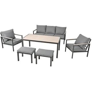 BellaVista Rialto Loungeset anthrazit