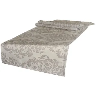 beties Tischläufer Epoche (1-tlg, 1 Stück Tischläufer), 40x150 cm Baumwolle linen-taupe beige 40 cm x 150 cm