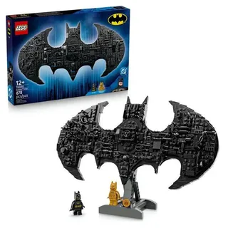 LEGO DC Batman 76330 Batman Logo, Bauset für Jungen und Mädchen ab 12 Jahren, 2 Minifiguren, 20 Jahre LEGO DC Batman Jubiläum