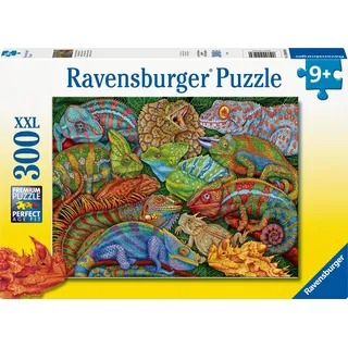 Ravensburger Kinderpuzzle 300 XXL Teile - Faszinierende Reptilien