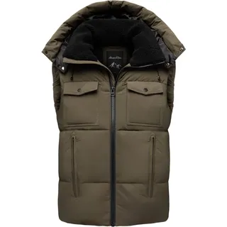 Amaci&Sons Winterweste NAMPA in Olive | Gr.: L
