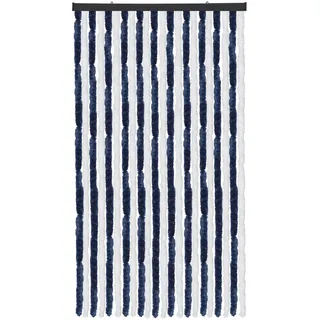 Arsvita Flauschvorhang Türvorhang (100x200 cm) in Meliert Beige-Braun als Insektenschutz für Balkon, Terrasse oder Wohnmobil, Wohnwagen, Pavillon