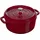 28 cm rund bordeaux