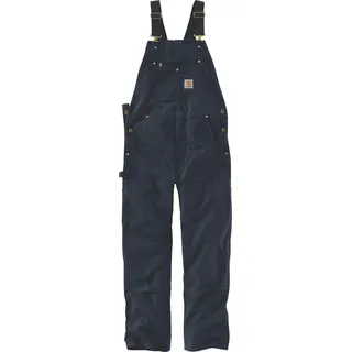 Carhartt R01 Duck Bib, Latzhose - Dunkelblau - W40/L32