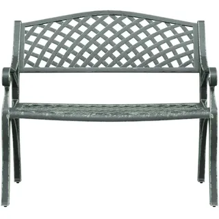 vidaXL Gartenbank 102 x 60 x 83 cm Grün