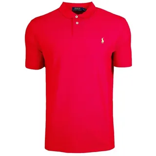 Ralph Lauren Poloshirt Ralph Lauren Herren Poloshirt Herren Classic Fit – Poloshirt gelb|rot 2XL