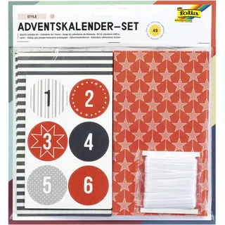 Folia Adventskalender 24 Adventstütchen Style