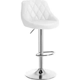 Woltu Barhocker 38,5 x 104 cm Weiß