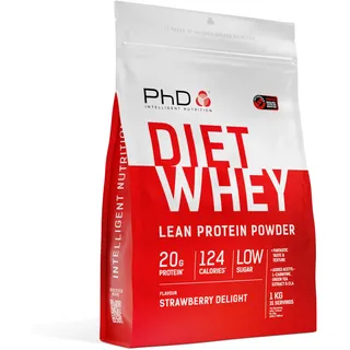 PHD Diet Whey Erdbeere Pulver 1000 g