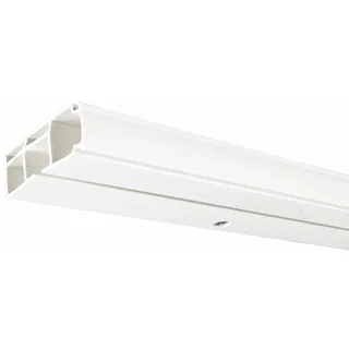 LIEDECO Gardinenschiene 1-läufig Ø 0 mm 180 cm Weiß