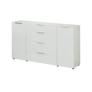Die Möbelfundgrube Sideboard Santorin 180 x 99 x 40 cm Weiß