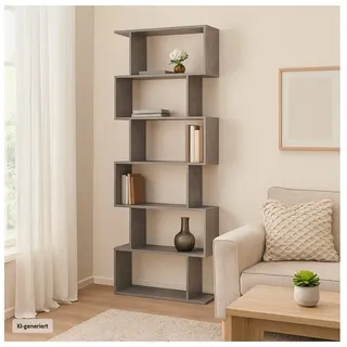 Hti-Living Regal 70 x 189 cm Grau