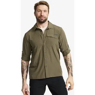 Gradient Pro UV Shirt Herren Light Moss Gray, Größe:S - Herren > Oberteile > Hemden - Grün