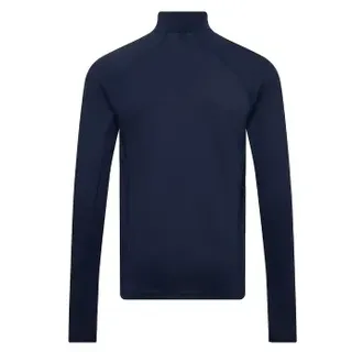 Dovre Wool Zip Single Jersey Marine Wolle X-Large Herren