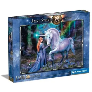 Jigsaw Puzzle Anne Stokes Bluebell Woods 1500pcs. 2D Puzzles