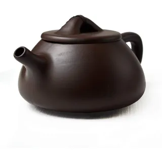 Yxhupot Teekanne Chinesische Gongfu-Teekannen ShiPiao-Stil Zisha Zini für losen Tee (170 ml)