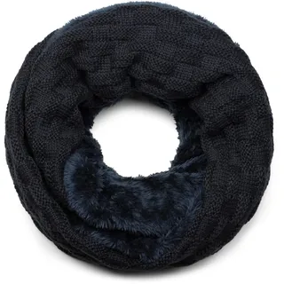 Stylebreaker Feinstrick Loop Schal in Midnight-Blue | Gr.: onesize