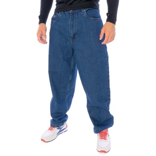 REELL Loose-fit-Jeans Jeans Reell Baggy dark stone wash, G 34, L 34, F dark stone (1-tlg) blau